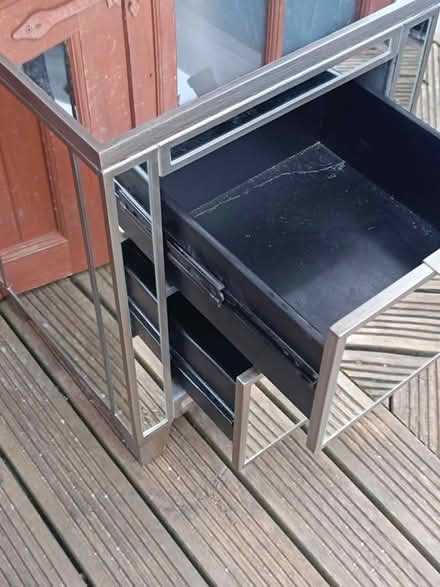 Photo of free mirrored 2-drawer bedside table (Stevenage SG2) #3