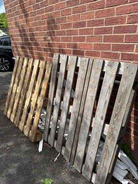 Photo of free A couple of wooden pallets (Astley Village PR7) #1