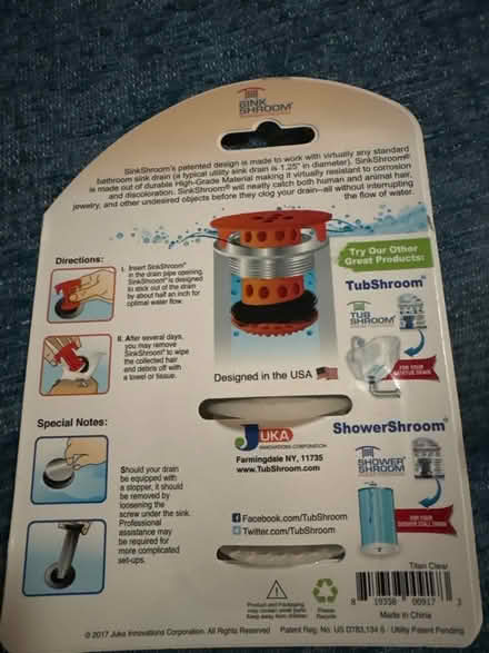 Photo of free Sink shroom strainer (Story & White, East San Jose) #2