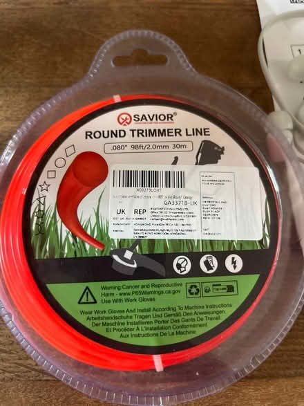 Photo of free Strimmer line (Oldfield Park) #1