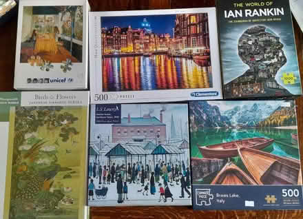 Photo of free 1000 piece jigsaws (Haslingfield CB23) #2