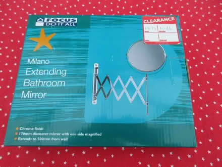 Photo of free Milano Extending Bathroom Mirror (Woodley RG5) #2