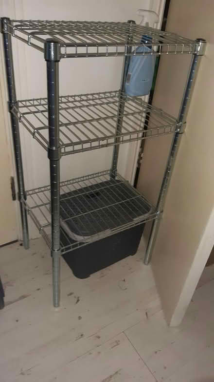 Photo of free Ikea omar shelf rack (N7 9fn7) #3
