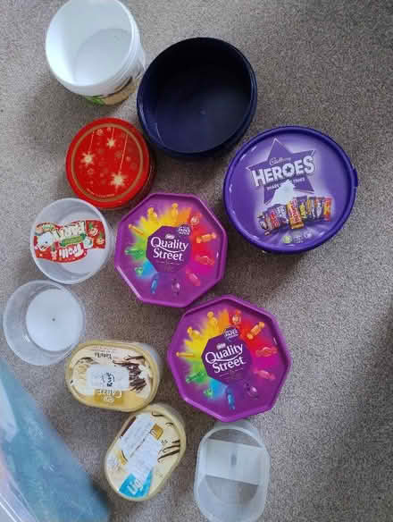 Photo of free Empty plastic storage (Walderslade Bottom ME5) #1
