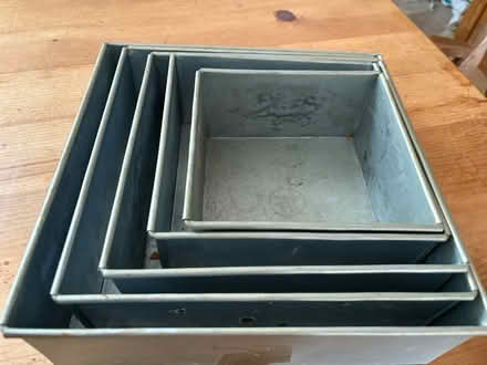 Photo of free Set Of Square Cake Tins (Maxton CT17) #1