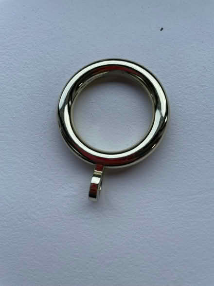 Photo of free Brass effect curtain rings (Lawford CO11) #2