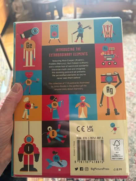 Photo of free Periodic Table Postcards - New (BS4) #2