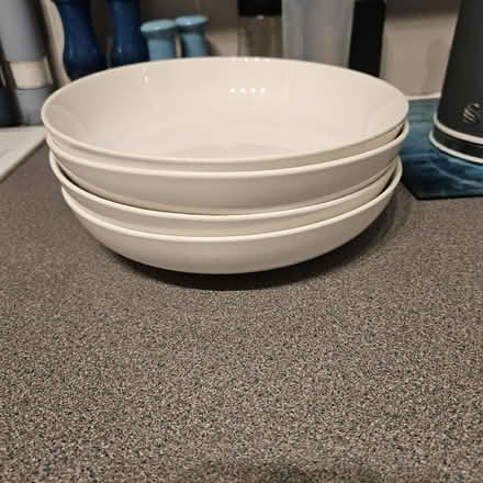 Photo of free White pasta bowls × 4 (Heaton Norris SK4) #3