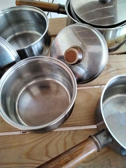 Photo of free Set of 3 pans and a milk pan (Allerton L18) #2