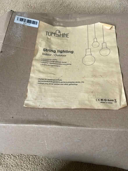 Photo of free String of lights (Blacklands TN34) #2