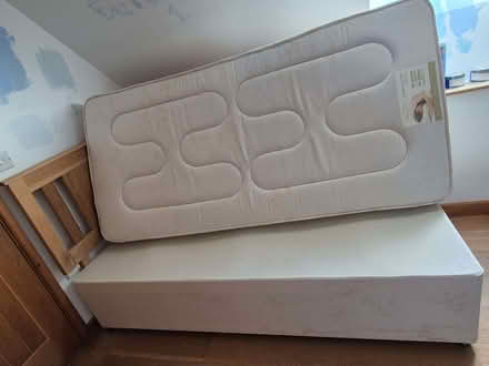 Photo of free 2 identical single divan beds. (Tremain SA43) #1