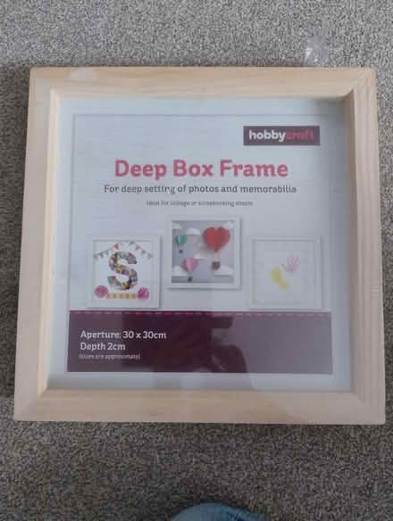 Photo of free Large deep box frame (Walderslade Bottom ME5) #1