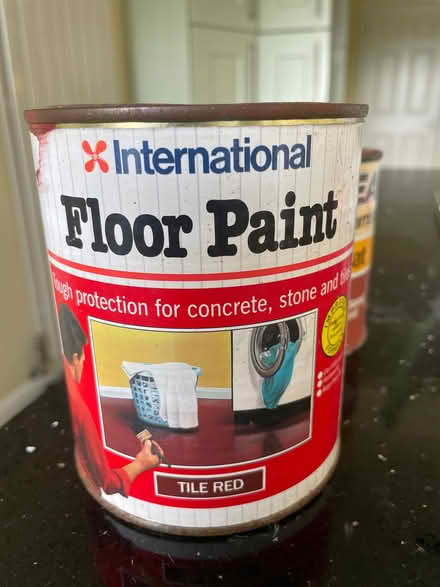 Photo of free Approximately 700ml of floor paint (Bledlow Ridge HP14) #1