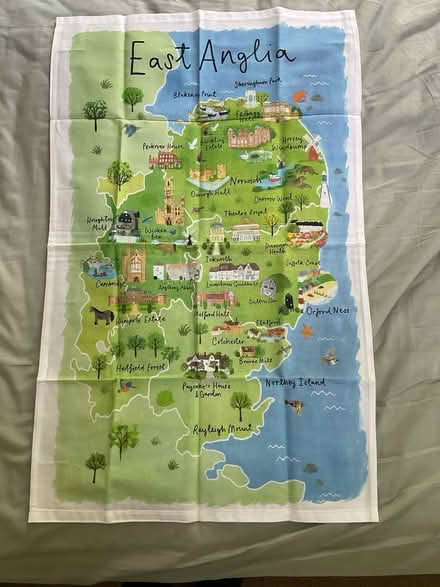 Photo of free East Anglia tea towel (North Walsham NR28) #1