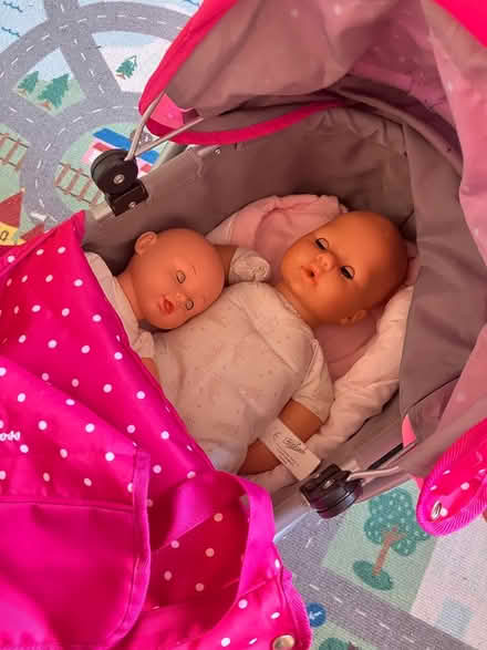 Photo of free Two dolls and pram (Oxford OX3) #3