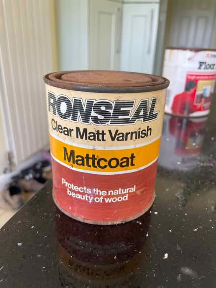 Photo of free Approximately 250 ml of Clear Matt varnish (Bledlow Ridge HP14) #1