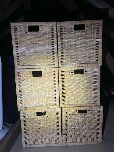 Photo of free 6 Baskets for IKEA cube storage (Welwyn Garden City AL7) #1