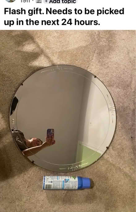 Photo of free Mirror and bags (Montgomery Village) #1