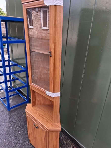 Photo of free Corner display cabinet with light fitting (Lower Hengoed SY10) #2