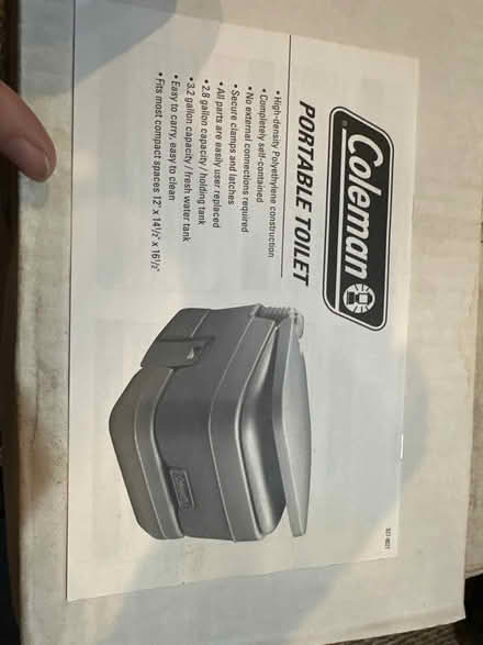 Photo of free Coleman portable toilet (Bethesda, MD) #1