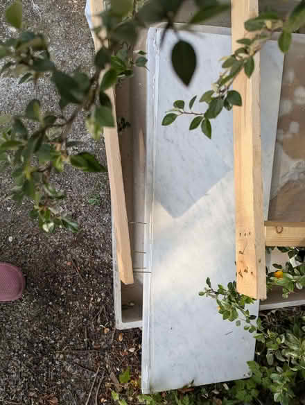 Photo of free Marble slabs one with inset sink and taps (Headington OX3) #1