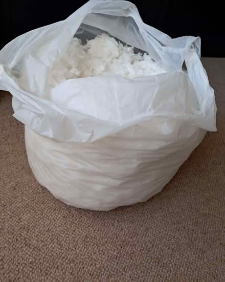 Photo of free Bag of white cluster fibre stuffing (Lower Earley RG6) #1