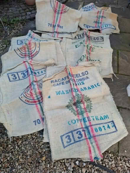 Photo of free Coffee sacks x 11 (Allington NG32) #1
