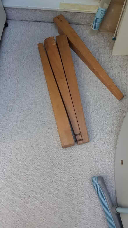 Photo of free 4 solid pine legs (Southbourne BH6) #1