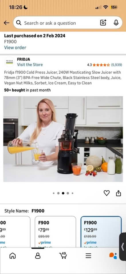 Photo of free Juicer (Littlemore OX4) #4
