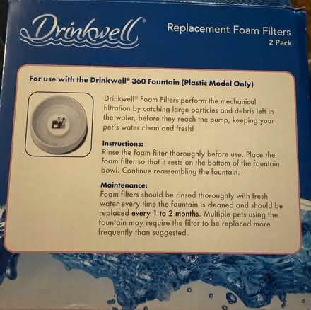 Photo of free Drinkwell Filter (Maynard) #3