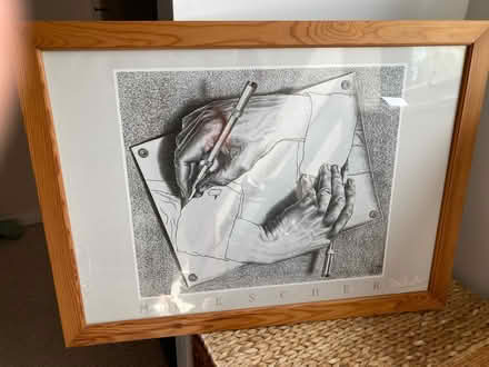 Photo of free Pine picture frame (Balham) #1