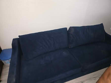 Photo of free Blue Sofa (nrg stadium) #2