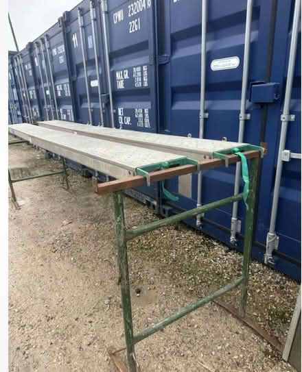 Photo of Metal builders trestles & planks (Marcham OX13) #1