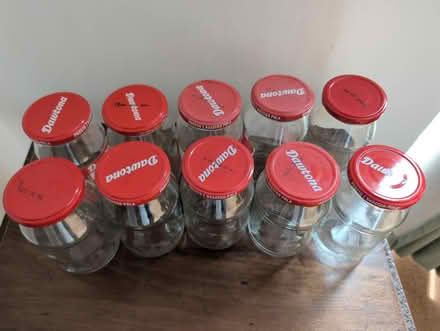 Photo of free 10 1lb jars suitable for bottling etc. (Prince William Court CB4) #1