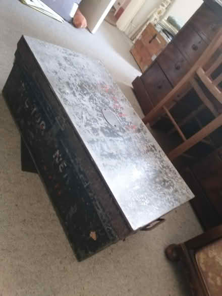 Photo of free Old Metal Trunk (Eastfield PE1) #1