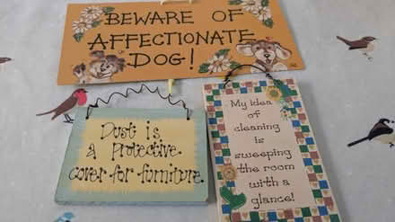 Photo of free 3 fun signs (CM15 Shenfield) #1