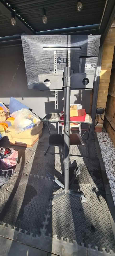 Photo of free Extendable TV stand With LG TV (TN25) #2