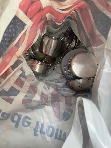 Photo of free Wooden mud kitchen & accessories (hertford heath) #3