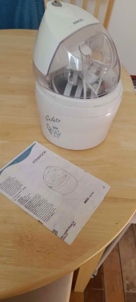 Photo of free kenwood icecream maker (Saughall village CH1) #1