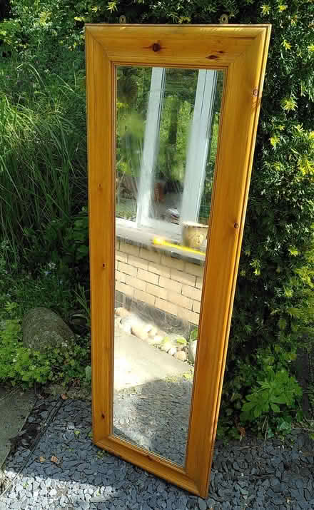 Photo of free Wood-framed Mirror (Aigburth L17) #1