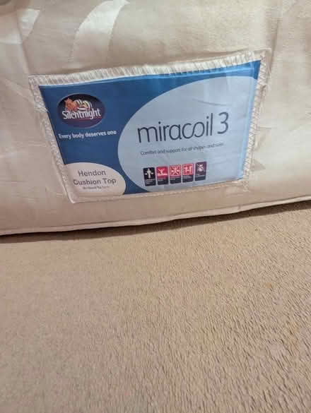 Photo of free Small double silent night mattress (Lees OL4) #2
