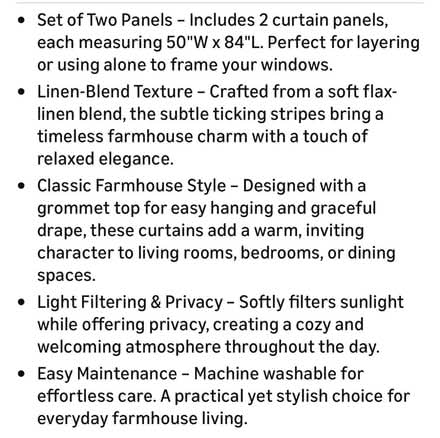 Photo of free 84” curtain pair (Buffalo Grove, IL) #3