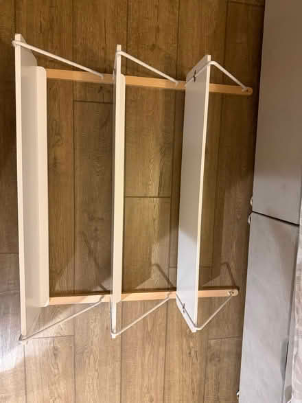 Photo of free White and oak shelves (Billericay CM12) #1