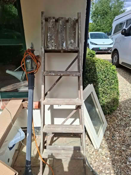 Photo of free Wooden stepladders (Allington NG32) #1