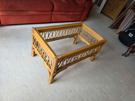 Photo of free Rattan coffee table (Old Basing RG24) #2