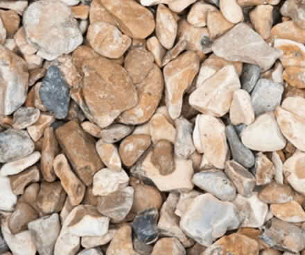 Photo of Paving slabs and pebbles (Haringey N15 3) #2