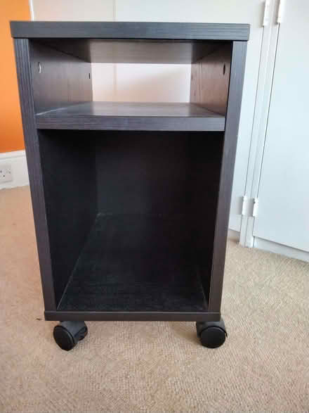Photo of free Small black unit on wheels (Allerton L18) #2