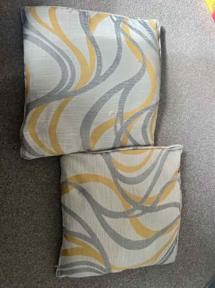 Photo of free Yellow Grey Cushions (TN1) #1