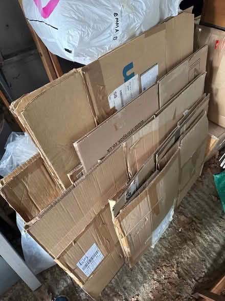 Photo of free Moving boxes, large and small (Burghfield Common RG7) #1