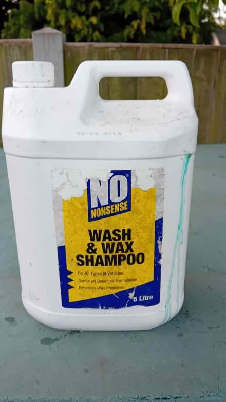 Photo of free 5 Litres Car Wash and Wax Shampoo (Leigh-on-Sea SS9) #1